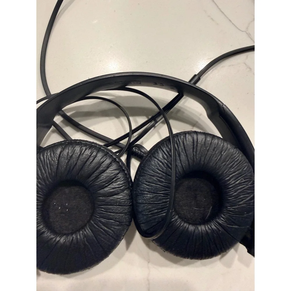 Sony MDR-ZX110 Wired On-Ear Headphones Black Foldable Stereo Audio MDRZX110